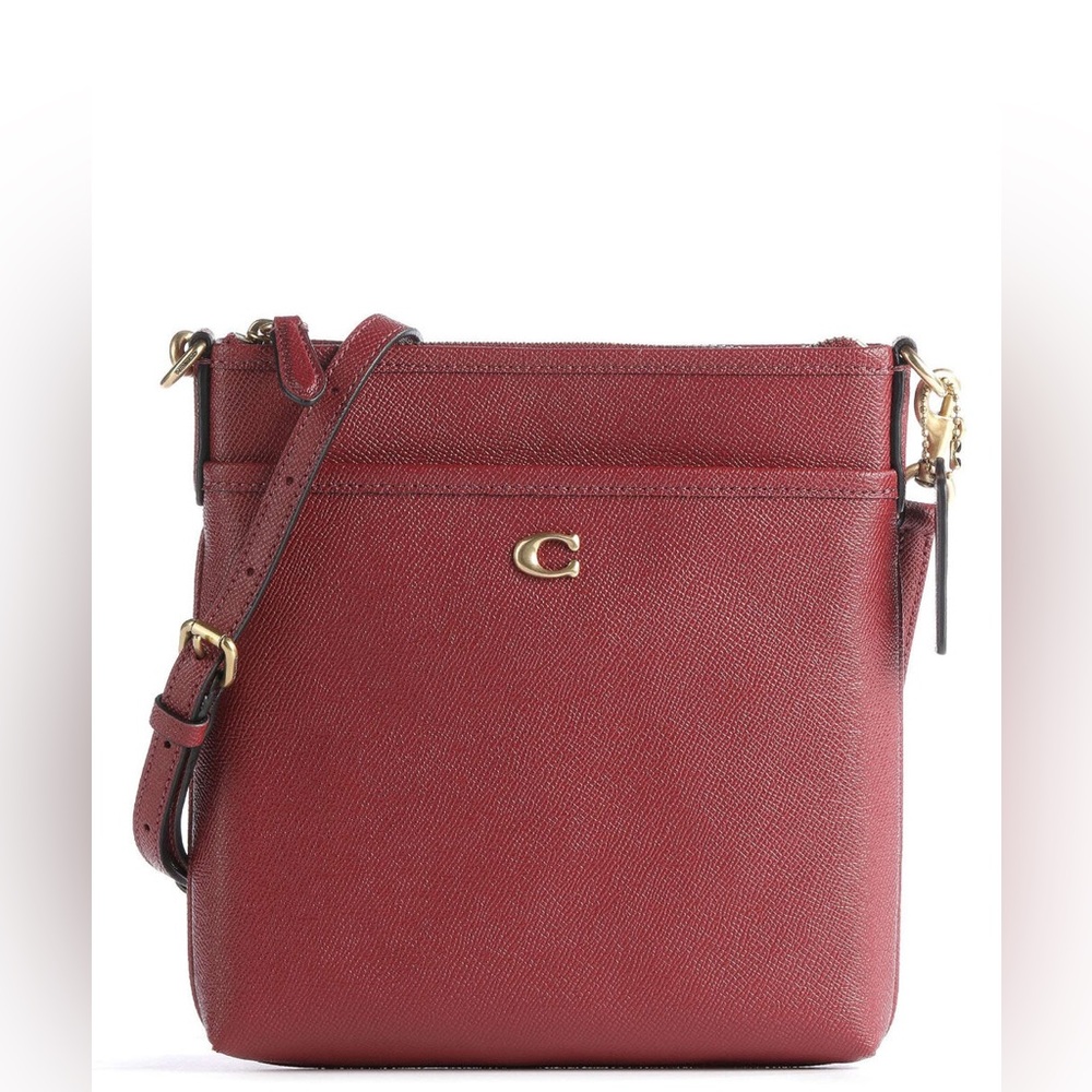 Coach Red Kitt Crossbody Bag small - Picture 2 of 13